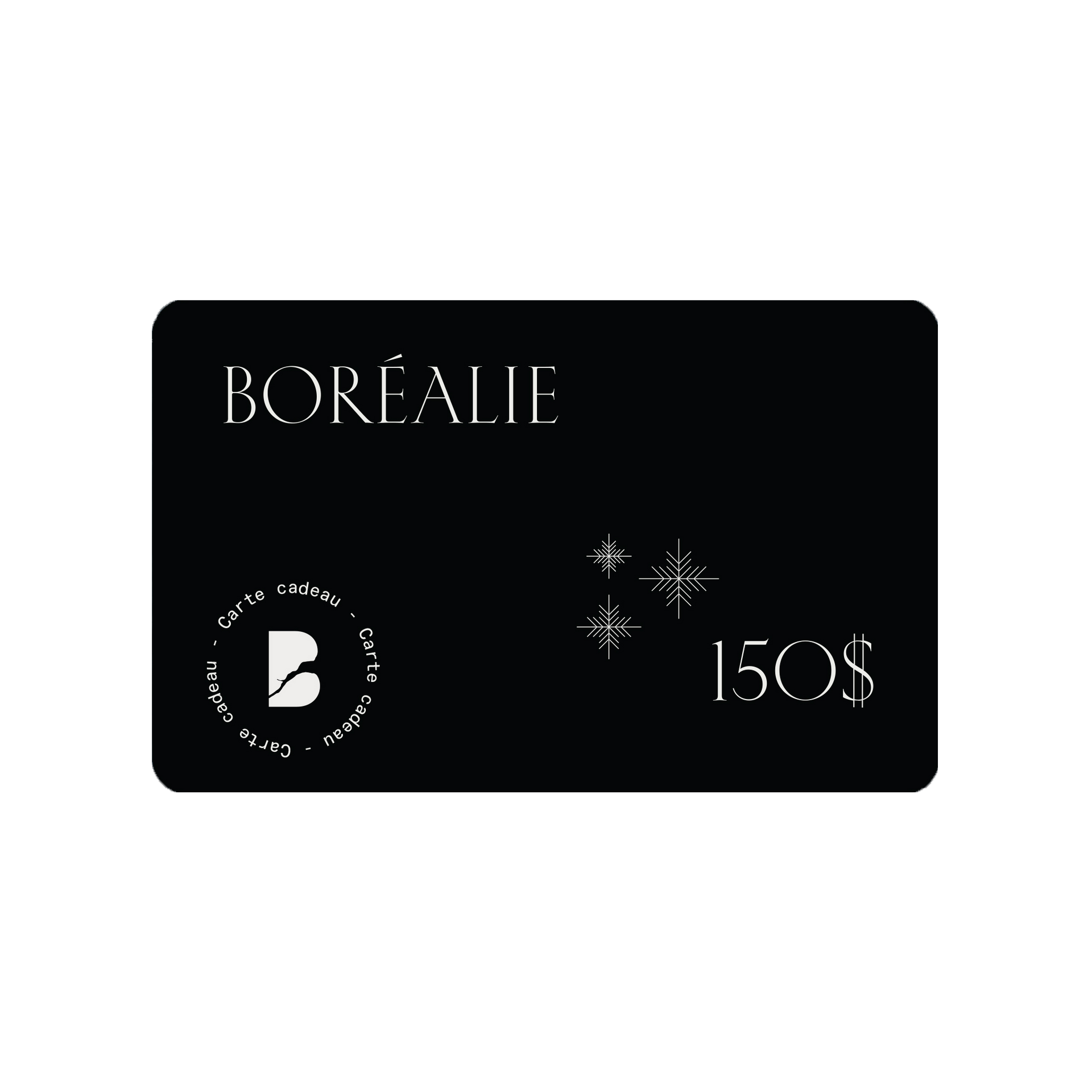 Boréalie's gift card