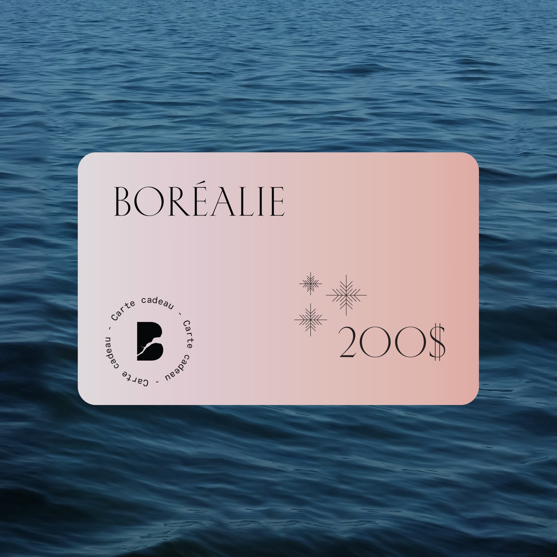 Boréalie's gift card